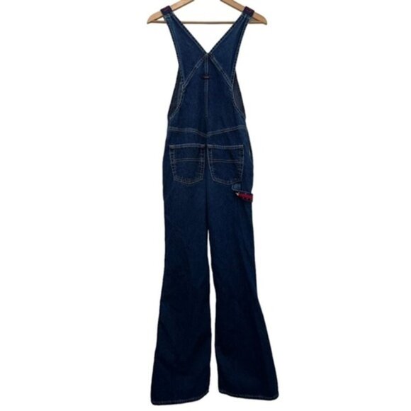 Tommy Hilfiger‎ 90s Vintage Y2K Overalls Retro Hip Hop Fashion Women Size 26 - Picture 3 of 13